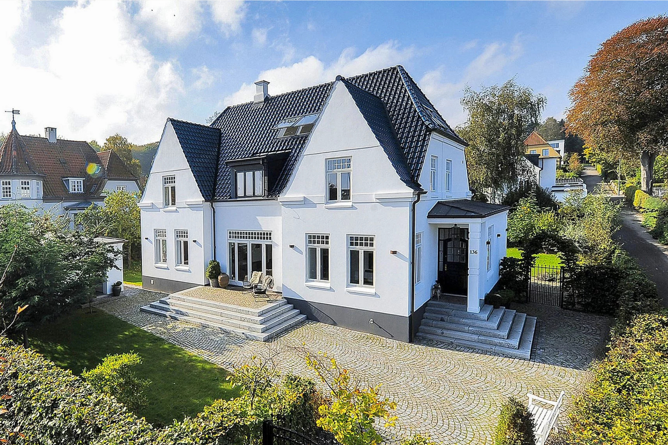 Patriciervilla tilbygges ekstra gavl