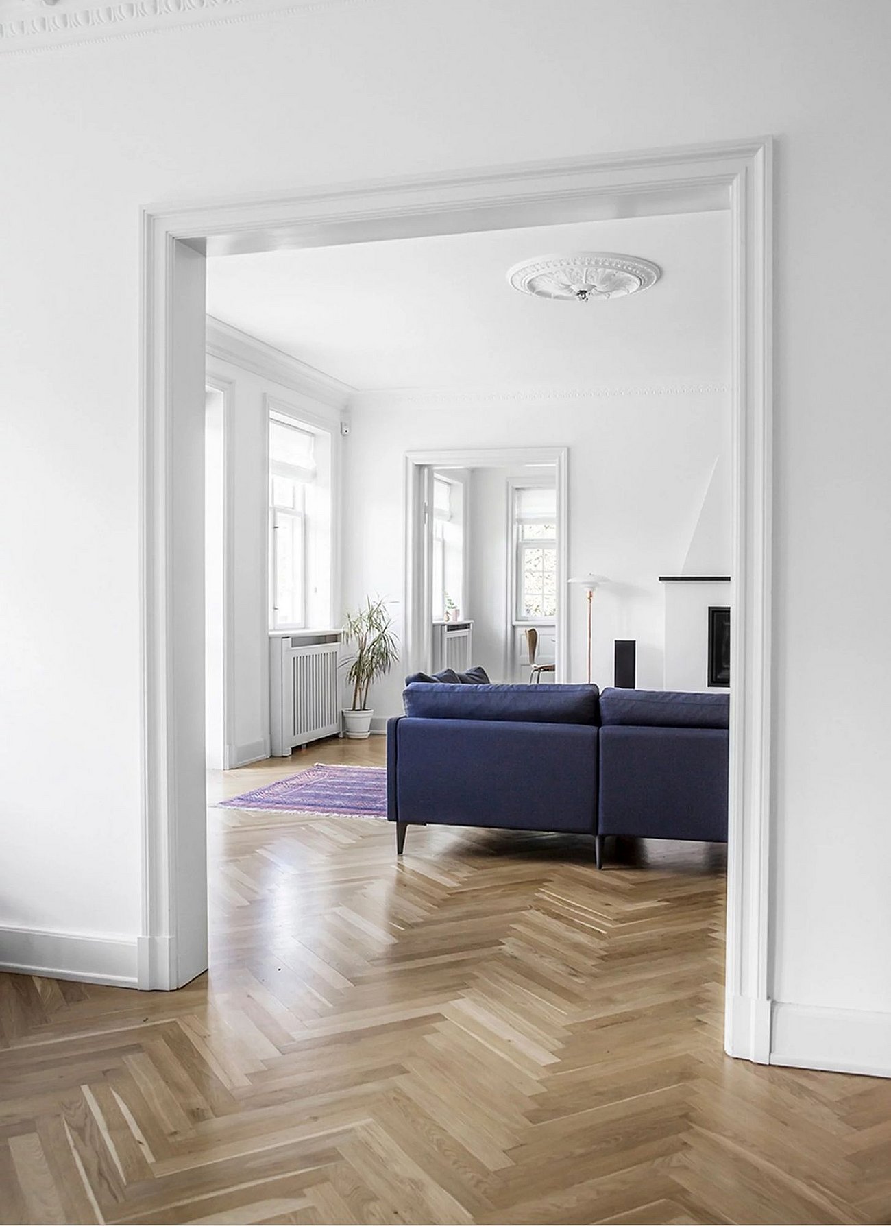 Murermestervilla med stuk og roset