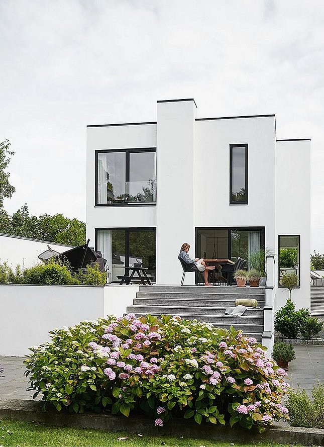 Terrasse til funkisvilla