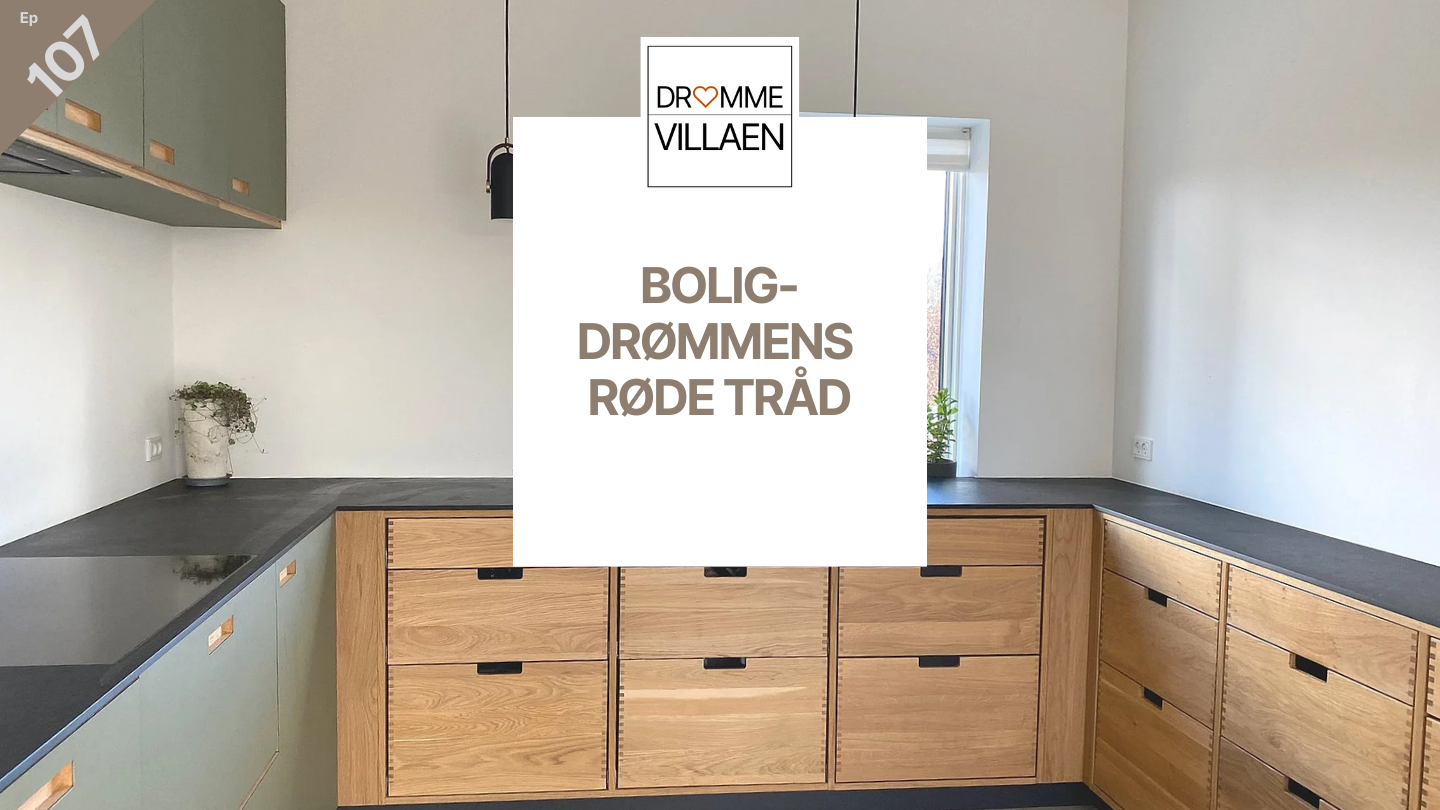 "Boligdrømmens røde tråd" med arkitekt Mikkel Vile Juul