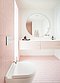 Lyserødt badeværelse af arkitekt Louise Balle Rosbjerg