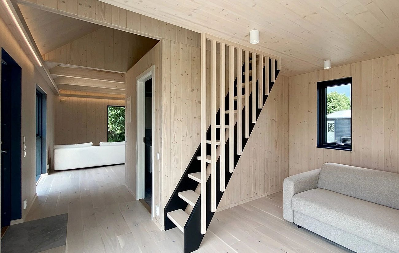 Interiør i tiny house