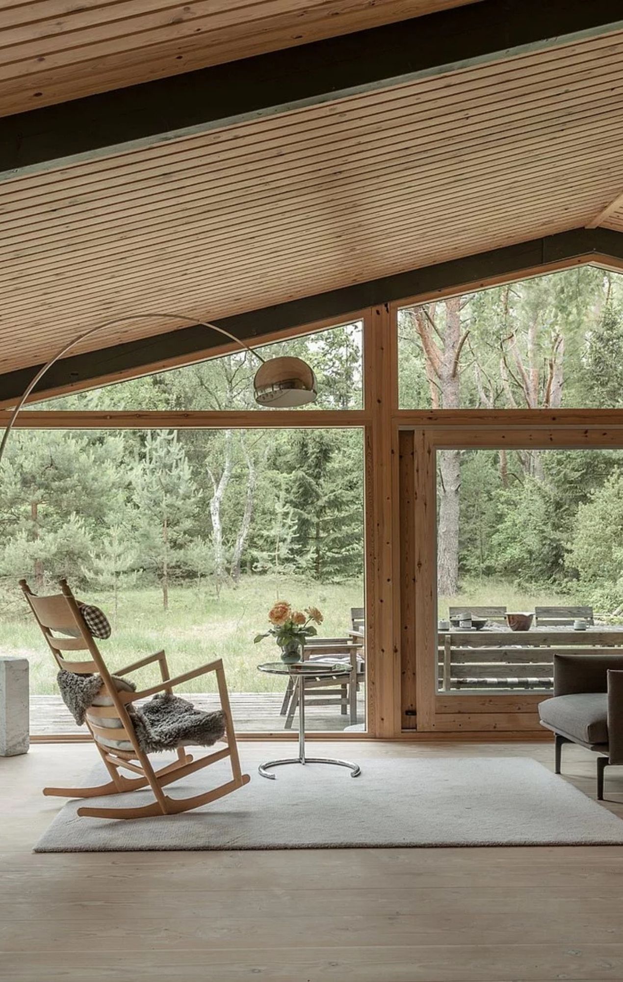 70'er-sommerhus med listelofter