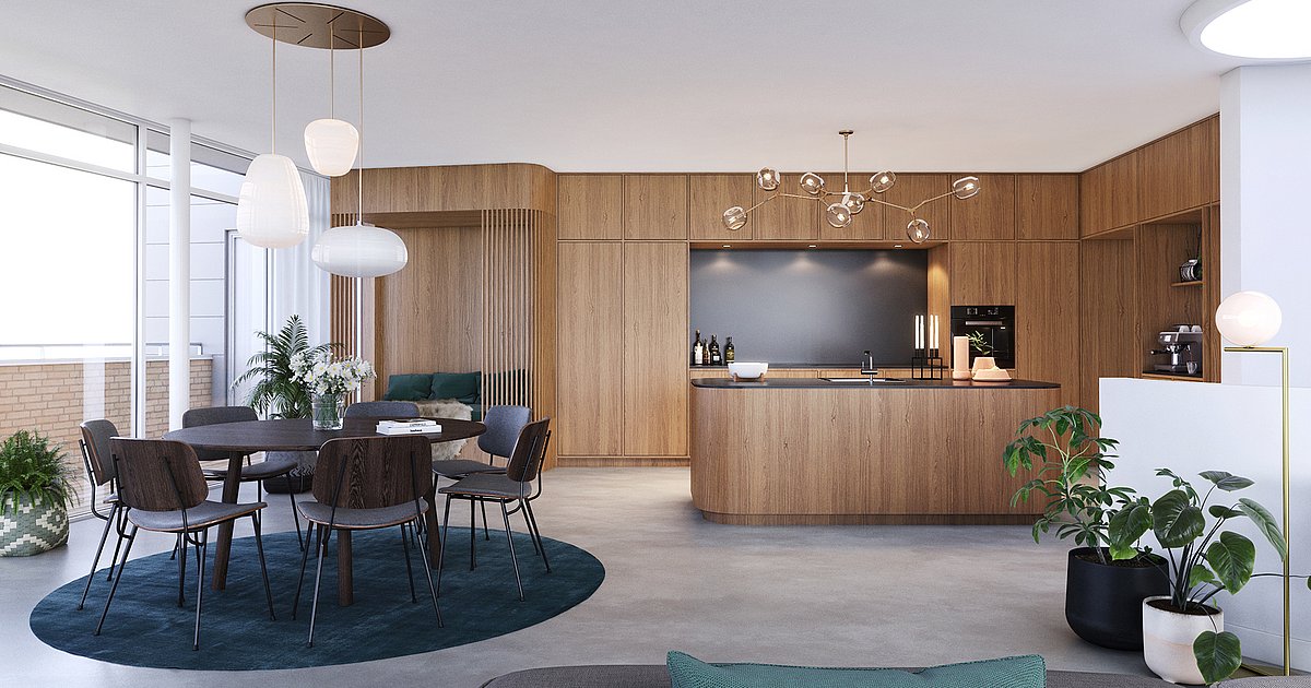 Penthouse lejlighed med udsigt til Lillebælt