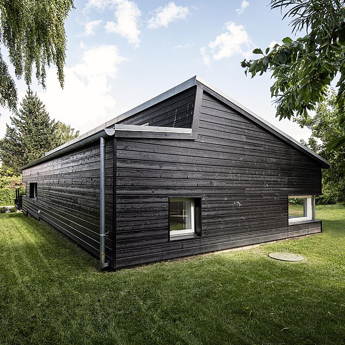 Tilbygning til et Johan Christensen hus