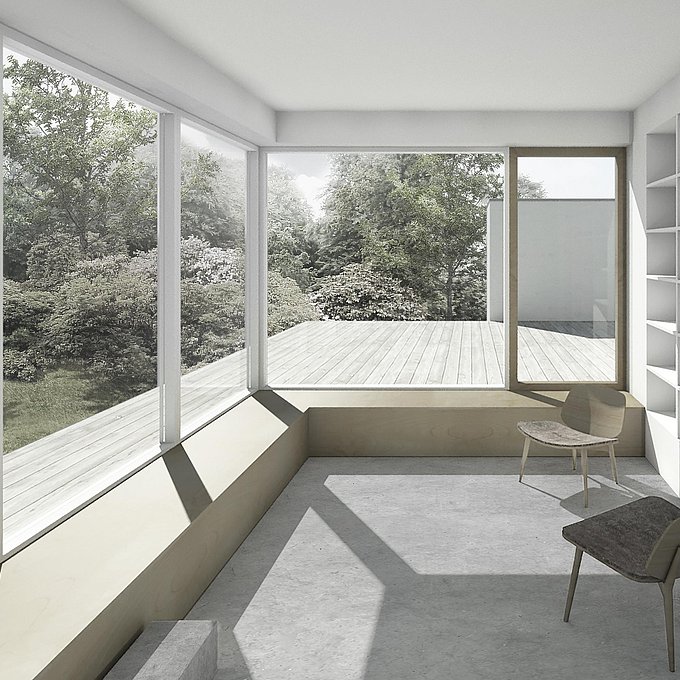 Tilbygning til bungalow