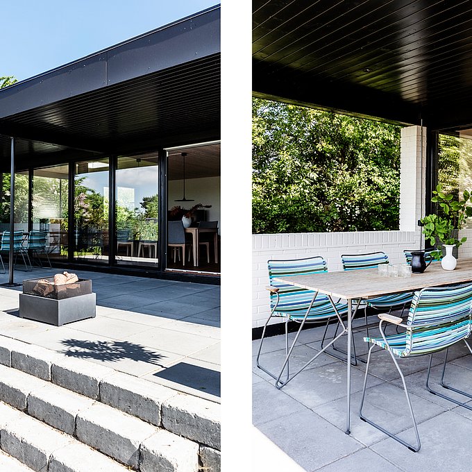 60´er villa med farver og fisk