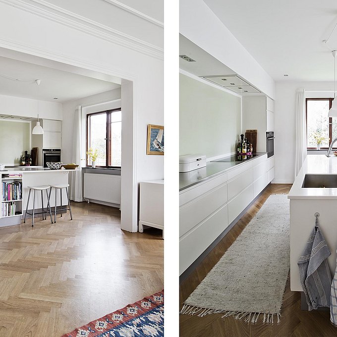 Mørk villa fra 1935 forvandlet til lys og moderne familiebolig