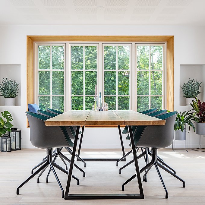 Stilren tilbygning og modernisering - med unikke deltaljer