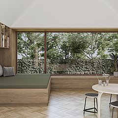 Om - og tilbygning til murermestervilla