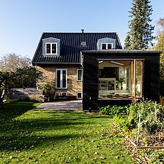Ny tilbygning til murermestervilla blev den perfekte løsning
