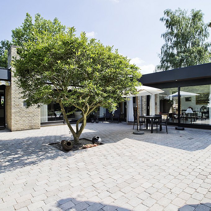 Udvidelse af parcelhus med built-up tag fra 60’erne