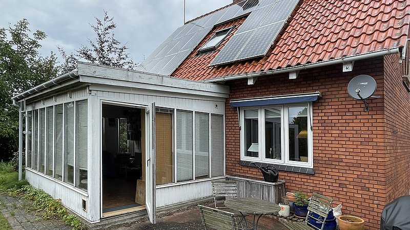 Den eksisterende udestue var udtjent og løste ikke længere familiens behov og plads og funktion
