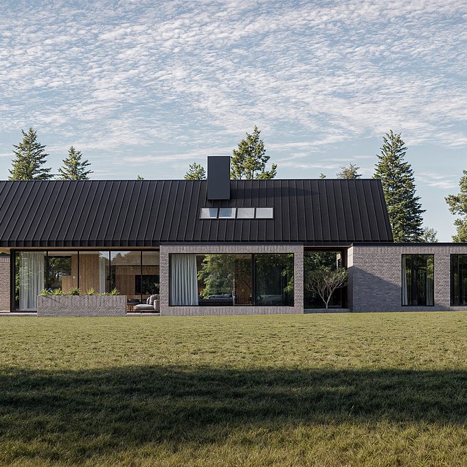 Nytænkt landsted, med plads til ro og rum til arbejde