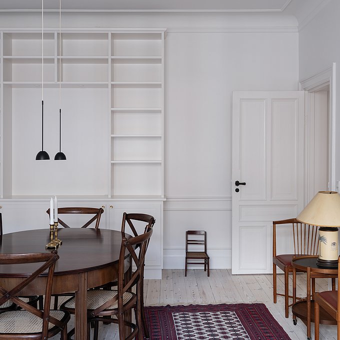 Renovering af herskabslejlighed gav et nyt bevægelsesmønster