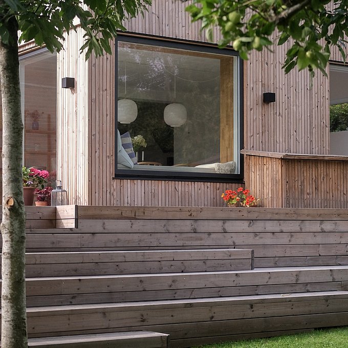 VILLA SAND - Tilbygning af muremestervilla med fokus på form