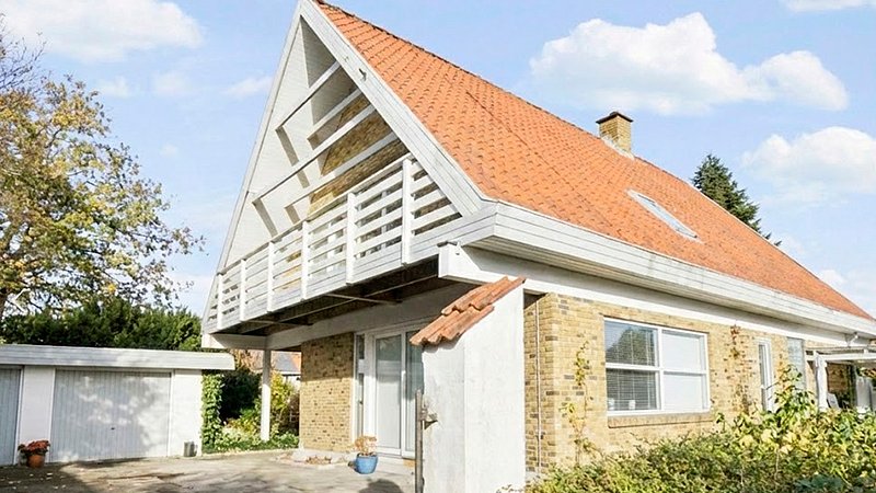 Ankomsten til huset før ombygningen.