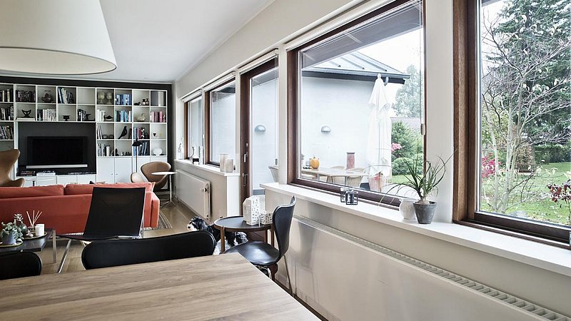 Stuen EFTER renovering. m4 Arkitekter