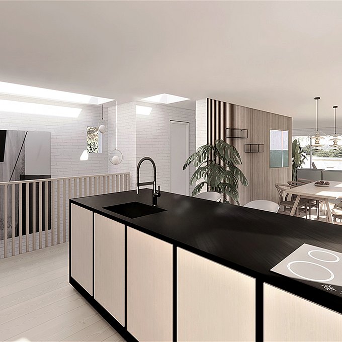 Renovering og opdatering af søvilla fra 1968 af Friis & Moltke