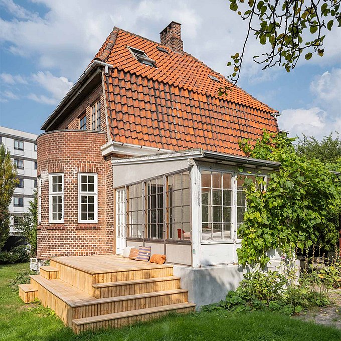 Istandsættelse af murermestervilla gav lys, sjæl og udsigt 