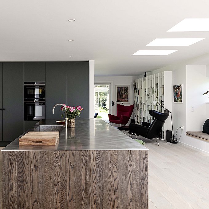 Tilbygning til hus i Kongevejskvarteret