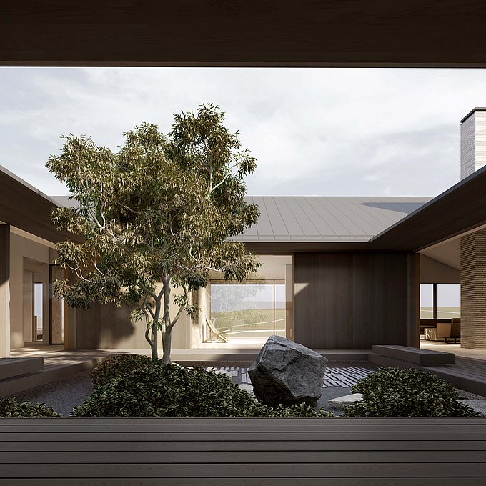 Zen House – Stramme linjer og rige, rolige rum